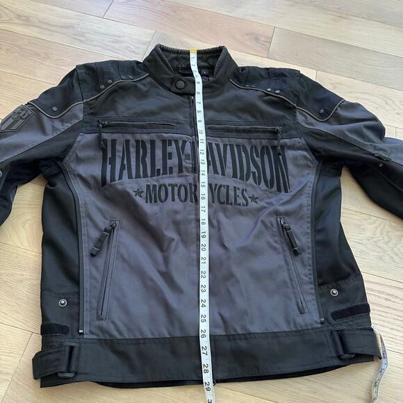 Harley Davidson Rex Switchback Protection Functional Motorcycle Jacket Large - Picture 10 of 11